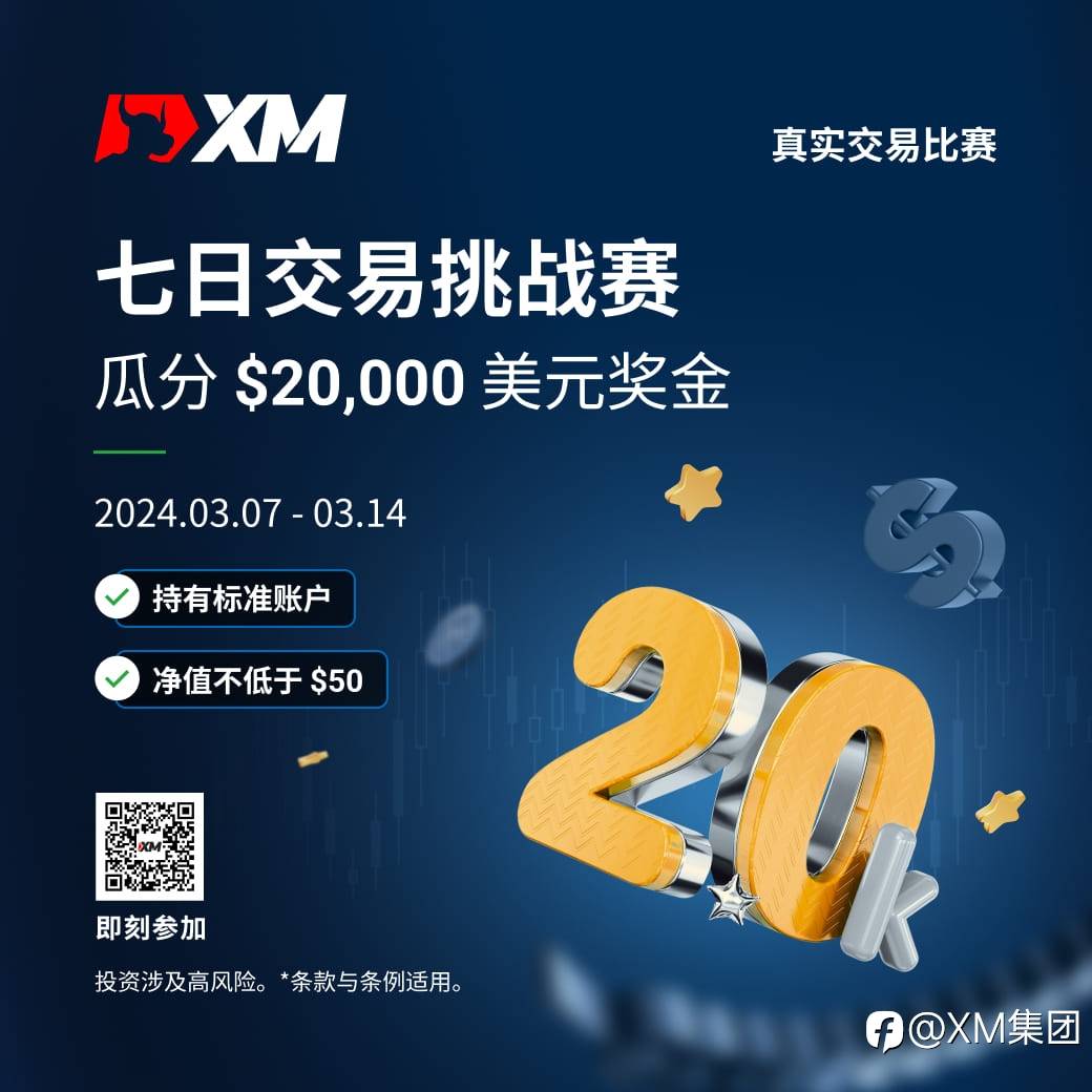XM 七日交易挑战赛新赛事！