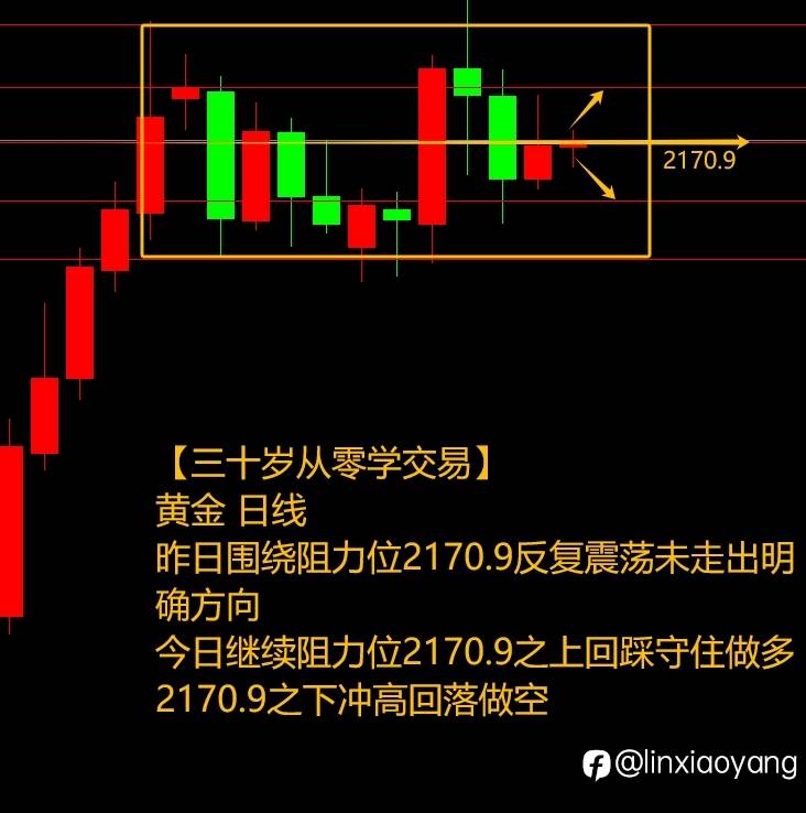 黄金震荡涨跌难料?(三十岁从零学,黄金原油课堂)