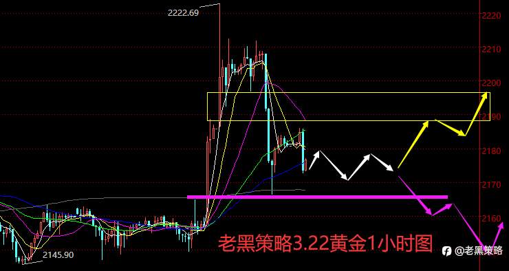 老黑策略：3.22外汇、黄金、原油分析策略