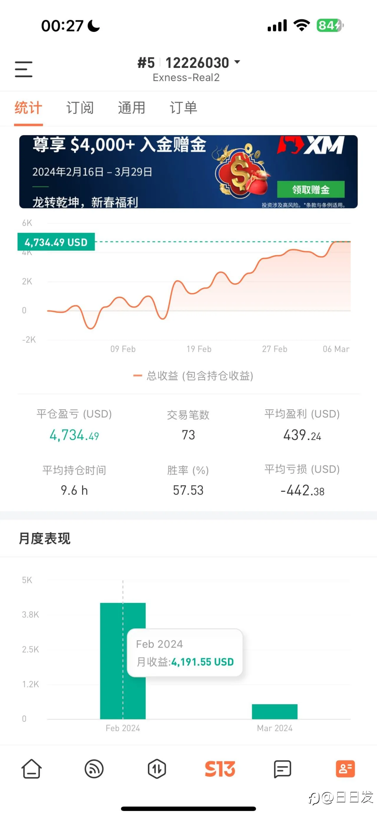 总结一下二月的交易情况