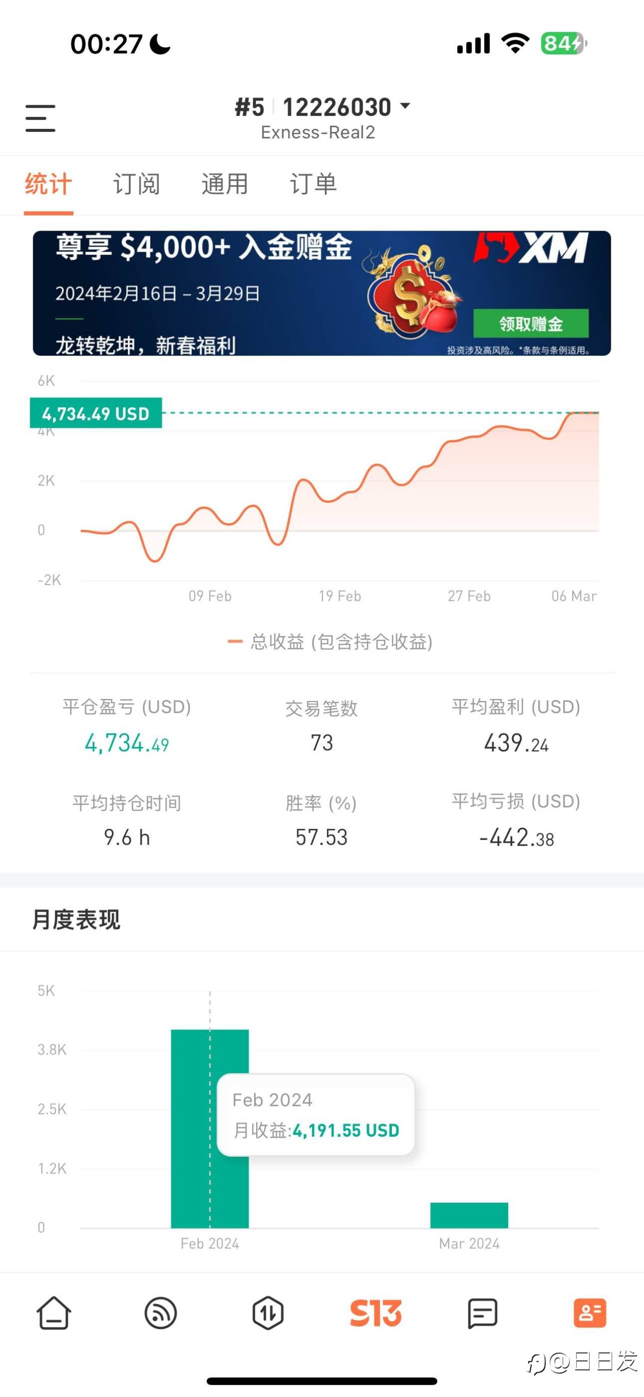 总结一下二月的交易情况
