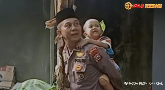 Kenalkan Kompol Jajang, Ayah Ratusan Anak Yatim-Disabilitas di Cilegon - SGARESMI