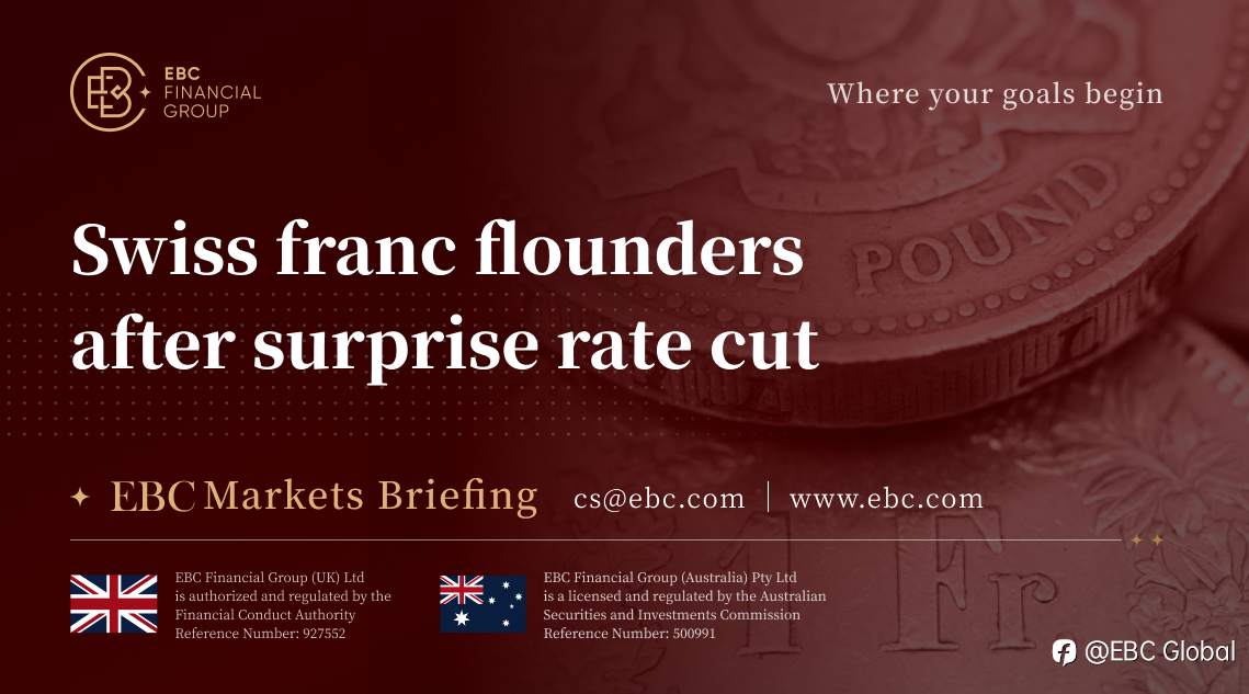 EBC Markets Briefing | Swiss franc flounders after surprise rate cut