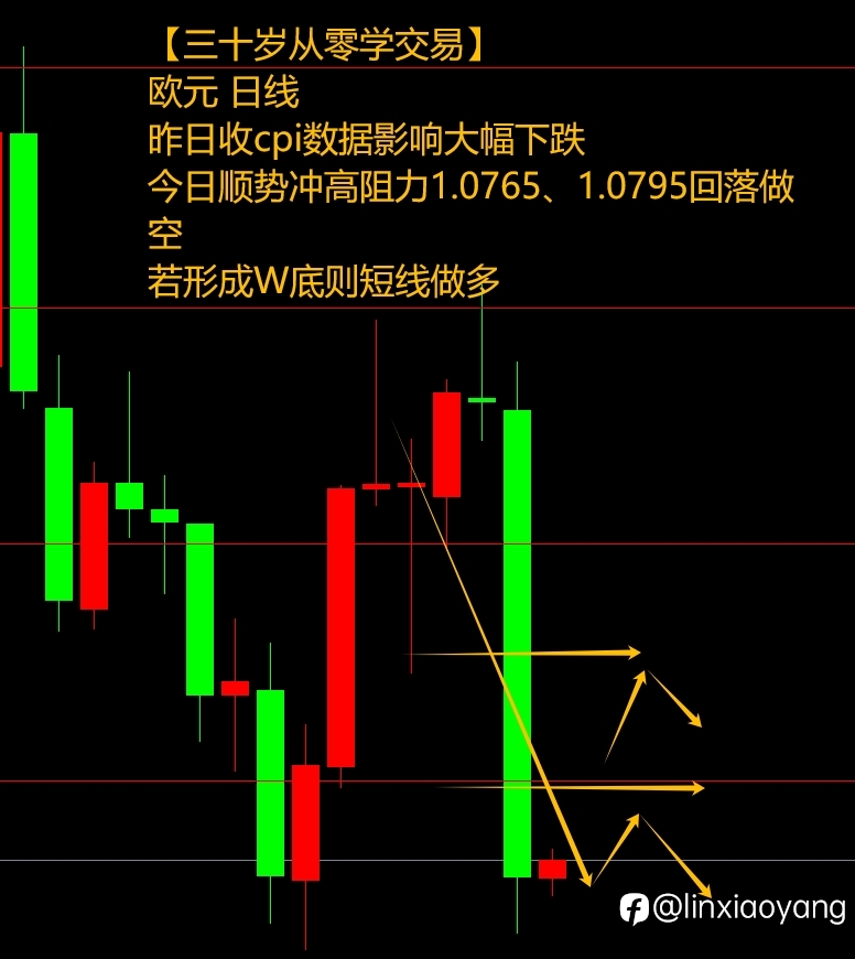 CPI带飞美元暴涨?(三十岁从零学,黄金原油外汇课堂)