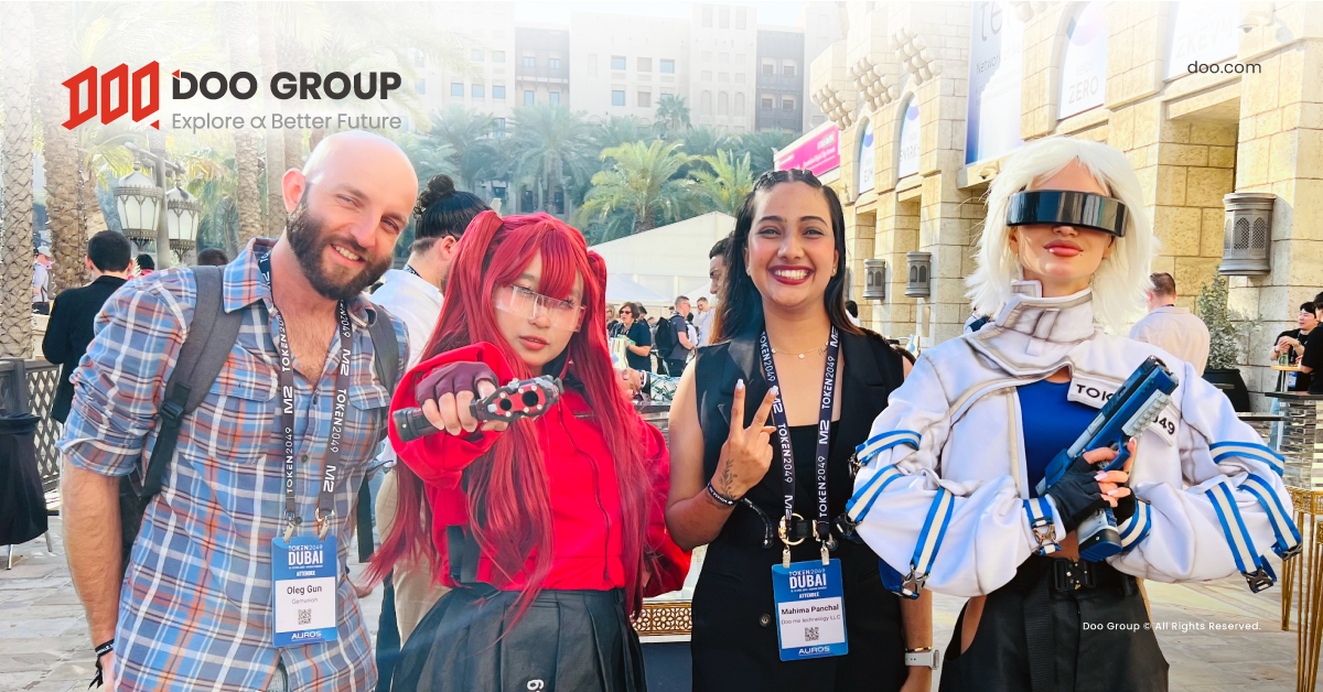 公司动态 | Doo Group 破浪前行：Token2049 迪拜峰会上彰显全球影响力