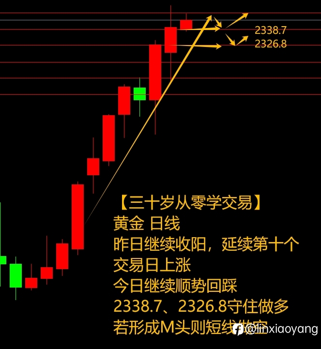 黄金十连涨创新高?(三十岁从零学,黄金原油外汇课堂)
