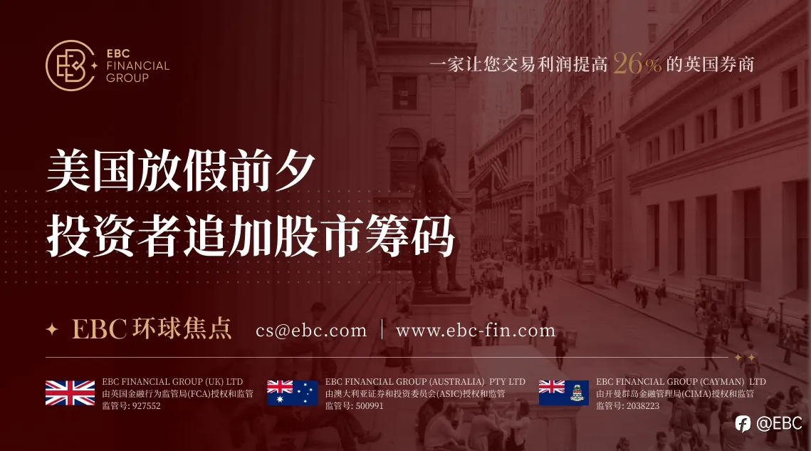 EBC环球焦点| 美国放假前夕 投资者追加股市筹码