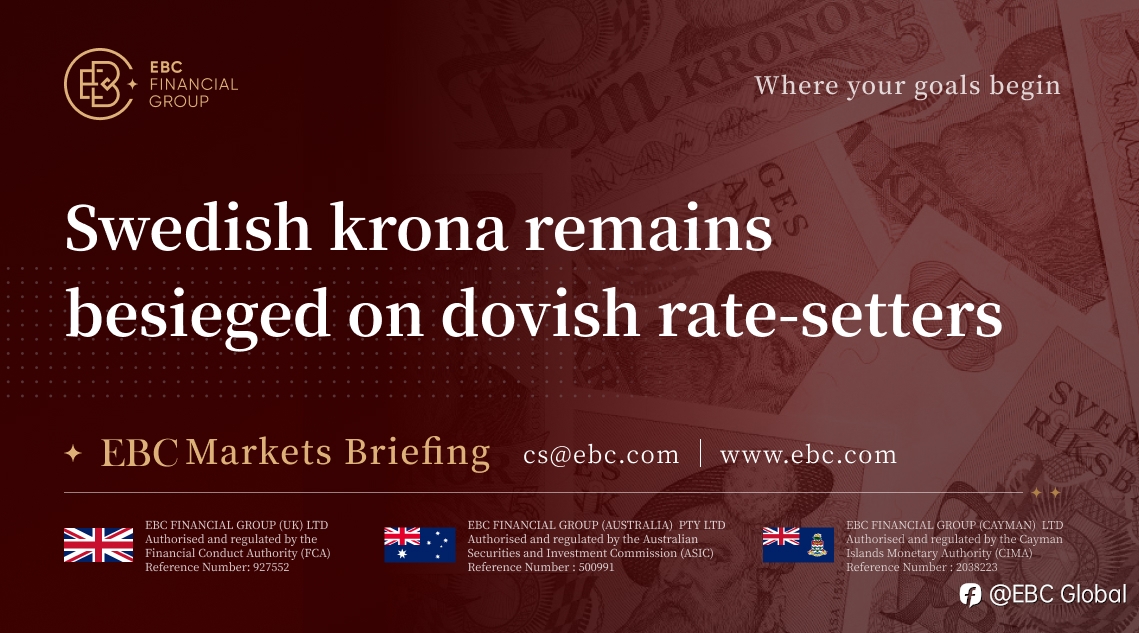 EBC Markets Briefing | Swedish krona remains besieged on dovish rate-setters