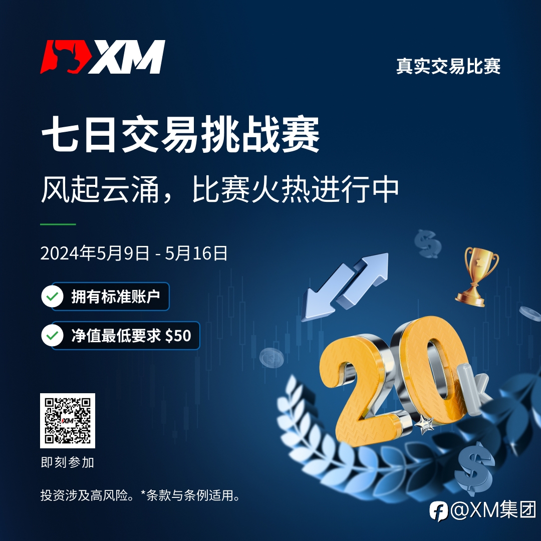 XM 七日交易挑战赛新赛事！