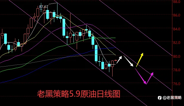 老黑策略:5.9外汇、黄金、原油分析策略