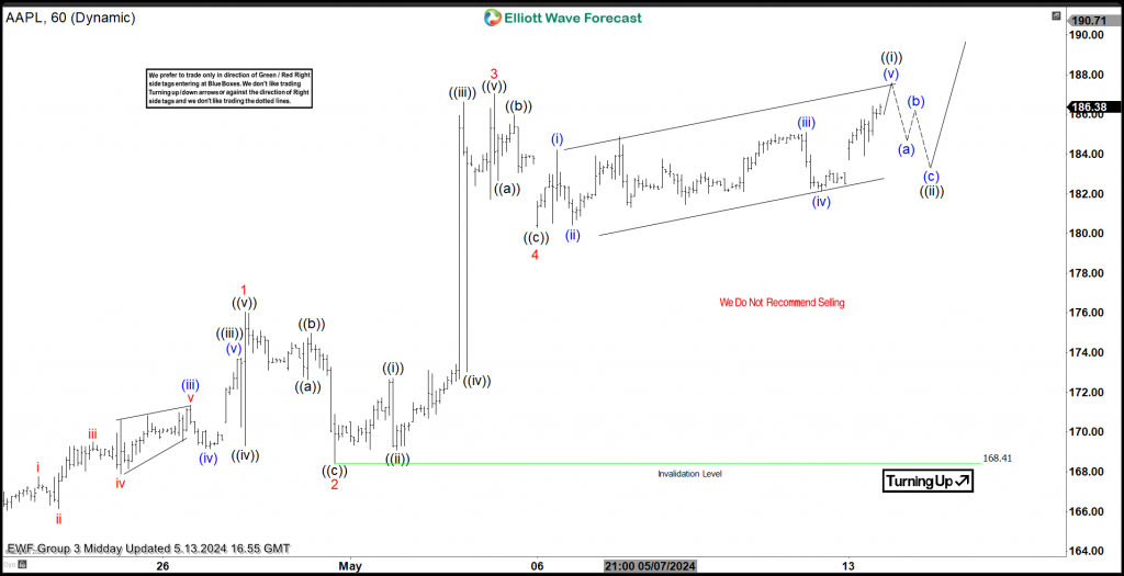 Apple Elliott Wave Analysis expects more swings higher