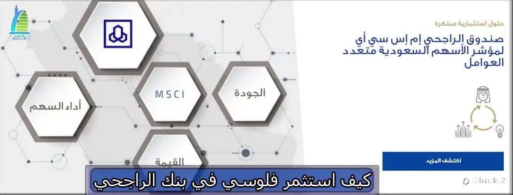 كيف استثمر فلوسي في بنك الراجحي 1445