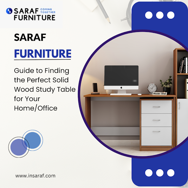 Tips for Choosing the Right Home Office Desk – Saraf Furniture