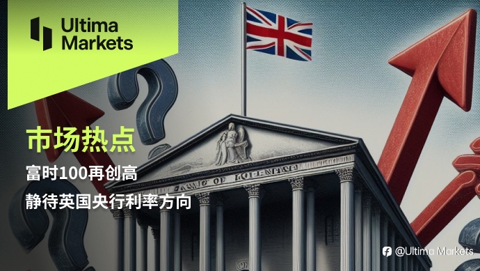 Ultima Markets:【市场热点】富时100再创高,静待英国央行利率方向