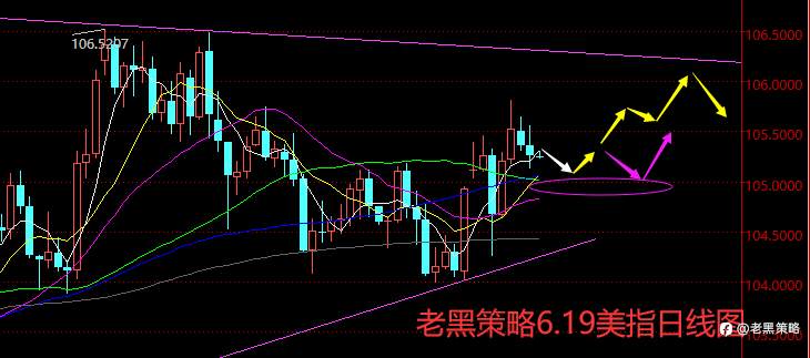老黑策略：6.19外汇、黄金、原油分析策略