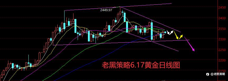 老黑策略：6.17外汇、黄金、原油分析策略
