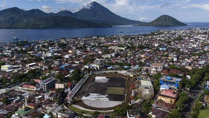 Renovasi Stadion Gelora Kie Raha Ditargetkan Rampung Agustus 2024