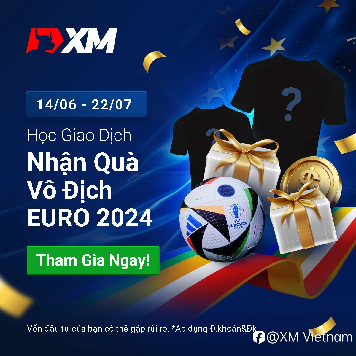 ⚽️ Học Giao Dịch - Nhận Quà Vô Địch Euro 2024