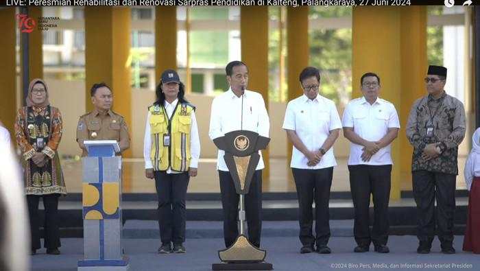 Jokowi Renovasi Gedung Kampus-Sekolah di Kalteng, Kucurkan Rp 84 M
