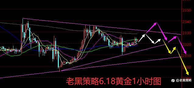 老黑策略：6.18外汇、黄金、原油分析策略