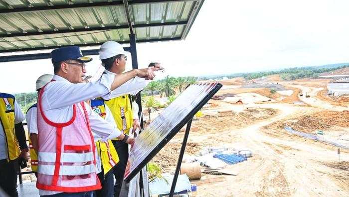 Menhub Ungkap Progres Pengerjaan Landasan Pacu Bandara IKN 2.200 Meter