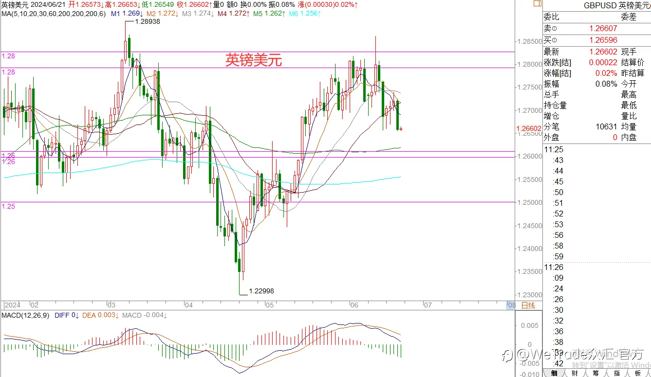WeTrade 每日汇评>>王萍-策略分析：美日多头运行中