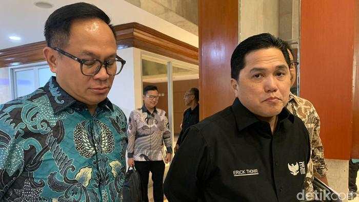 Respons Erick Thohir soal Muhammadiyah Tarik Dana Besar-besaran dari BSI