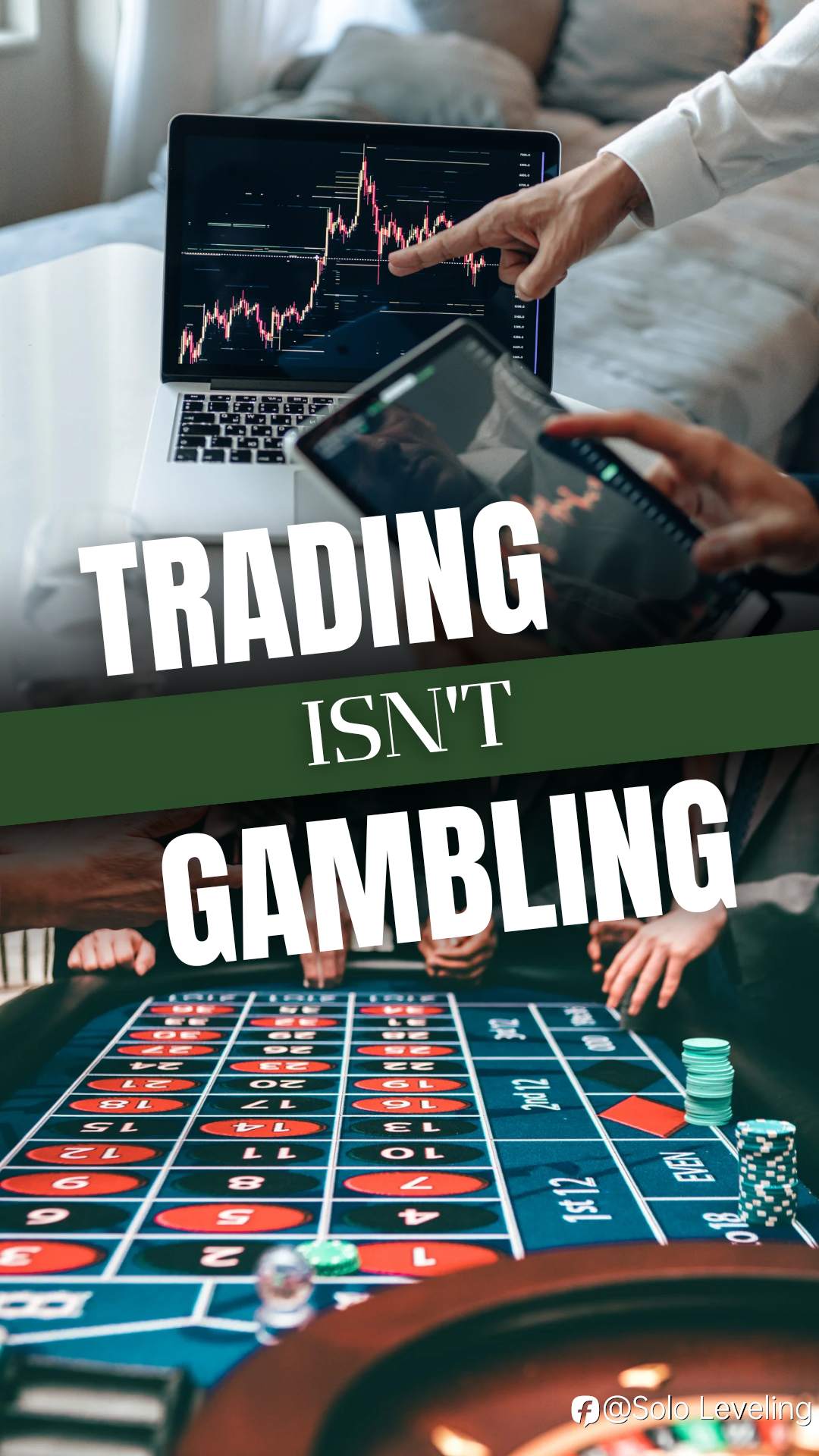 How Trading and Gambling Differ