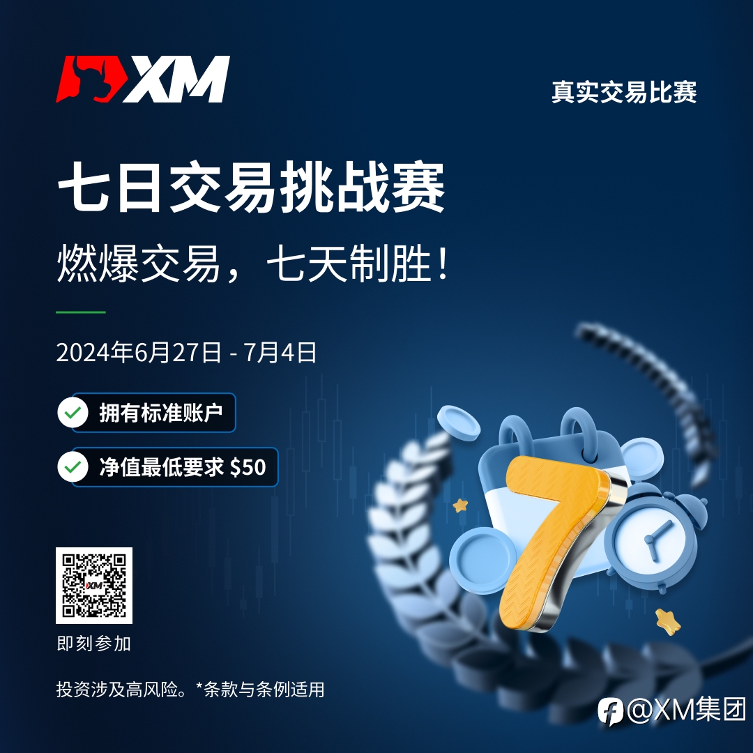 XM 七日交易挑战赛新赛事！