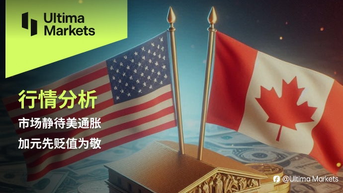 Ultima Markets:【行情分析】市场静待美通胀,加元先贬值为敬