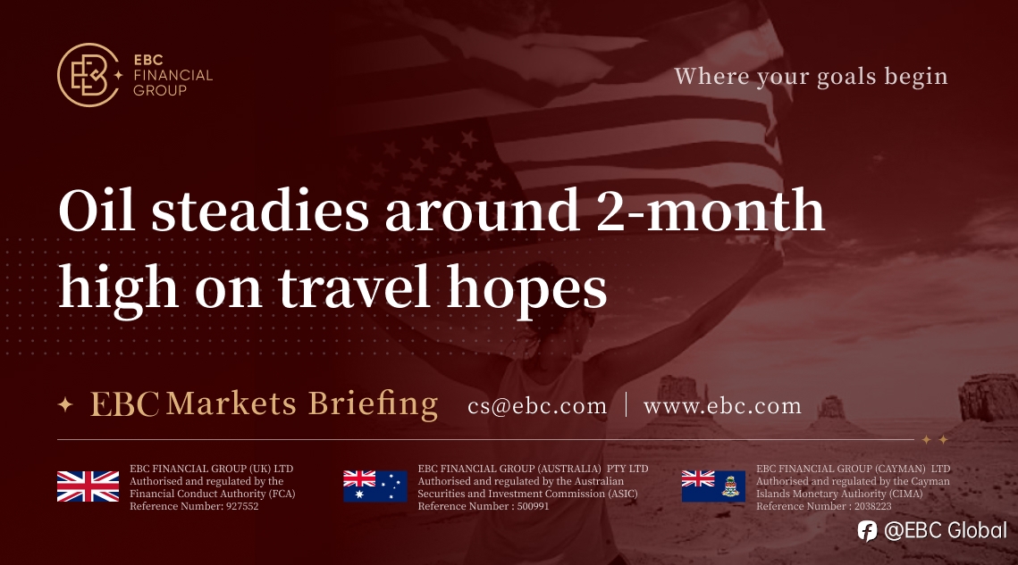 EBC Markets Briefing | Oil steadies around 2-month high on travel hopes
