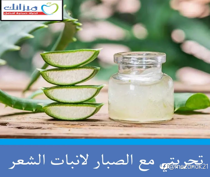 تجربتي مع الصبار لانبات الشعر