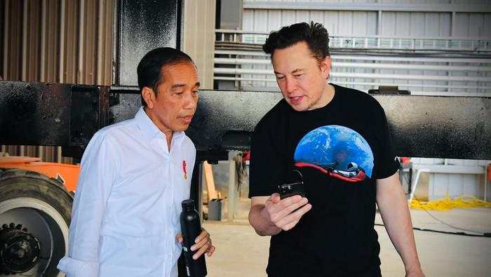 Jokowi Buka Suara soal Elon Musk Tak Kunjung Bangun Pabrik Tesla di RI