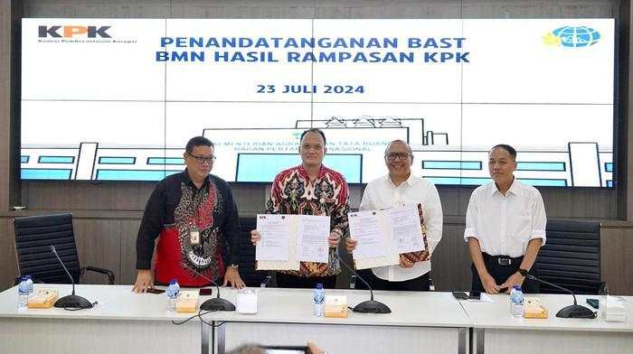 Kantor AHY Dapat Aset Rp 4,78 Miliar Hasil Rampasan KPK