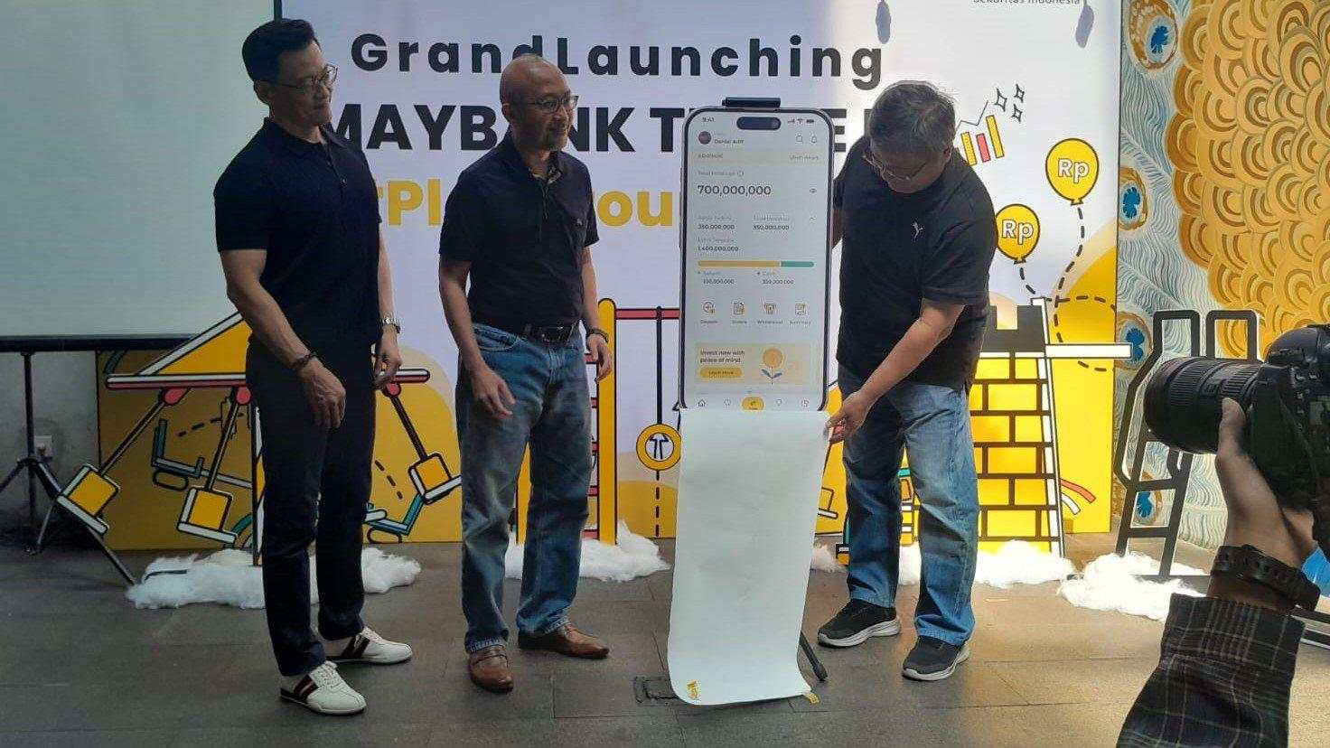 Bidik Segmen Ritel dan Milenial, Maybank Sekuritas Luncurkan Aplikasi Terbaru