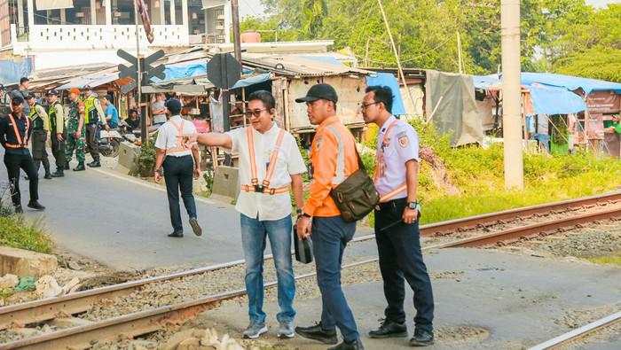 Perlintasan Kereta Cisauk Resmi Ditutup