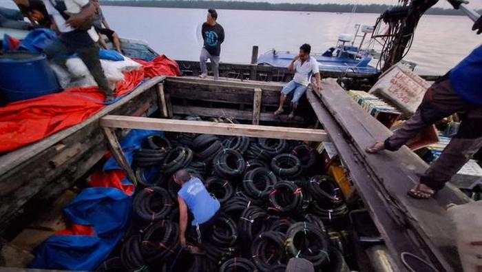 Bea Cukai Gagalkan Penyelundupan Barang Impor Ilegal di Perairan Asahan