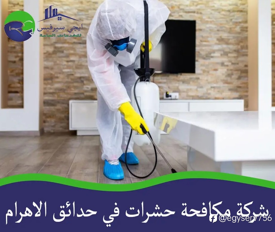 شركة مكافحة حشرات في حدائق الاهرام