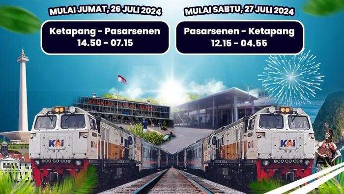 Kereta Blambangan Ekspres Diperpanjang hingga Stasiun Pasar Senen