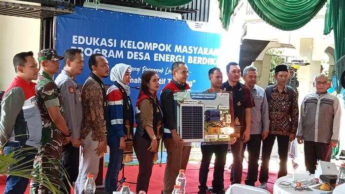 Desa Energi Berdikari Pertamina Resmikan PLTS Program Rumah Kreatif Tamiang