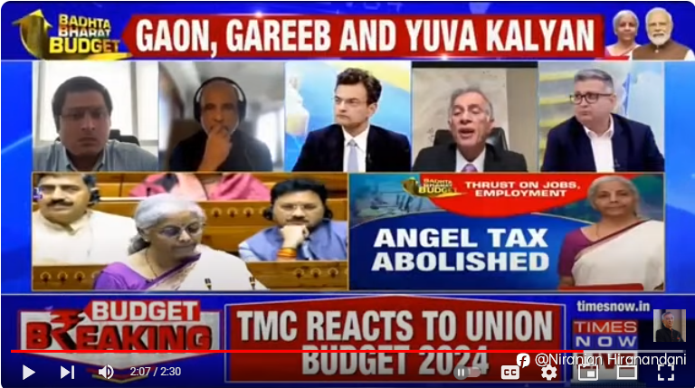 Union Budget 2024: Dr. Niranjan Hiranandani Views on Budget 2024-25