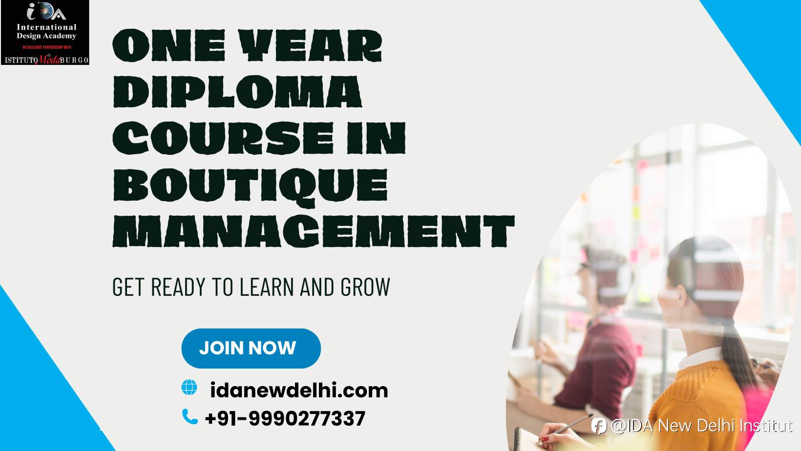 Enroll in a One-Year Diploma course in Boutique Management