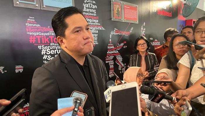 Erick Thohir Sentil Keras TikTok: Jangan Jadi Stranger di RI