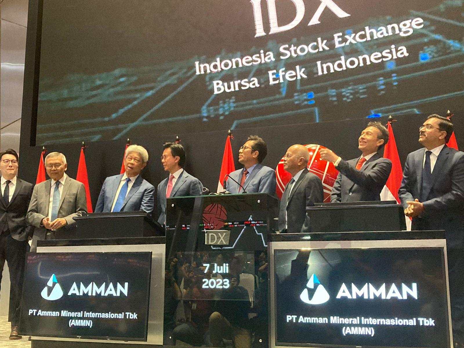 Crossing Saham Amman Mineral (AMMN) Rp26,3 Triliun, Ini Kata Analis