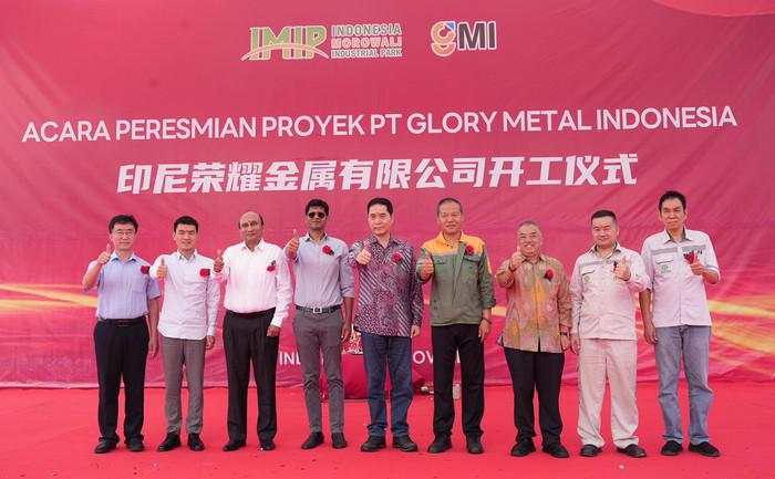 Groundbreaking PT GMI di IMIP, Kerja Sama Tsingshan dan Jindal Group