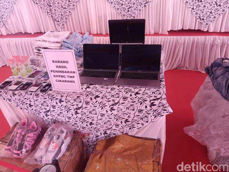 Daftar Barang Impor Ilegal Rp 46 M yang Disita: HP hingga Pakaian!