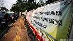 Selesai Dipasang, Begini Penampakan Girder JPO Dewi Sartika