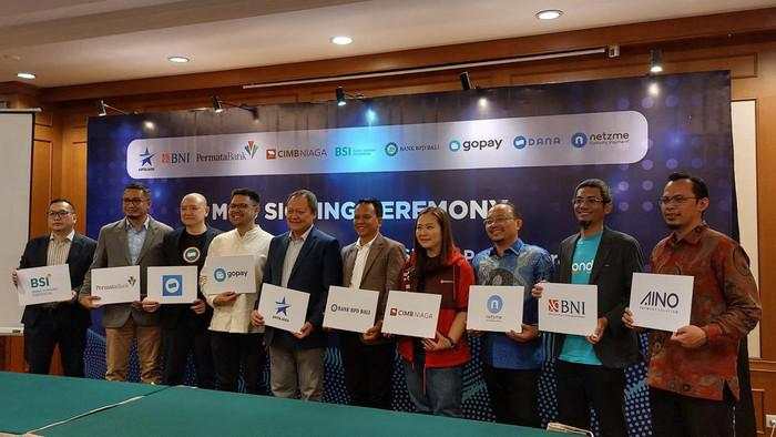 Artajasa Teken MOU Bareng Gopay-BNI, Realisasi Kartu Kredit Pemerintah