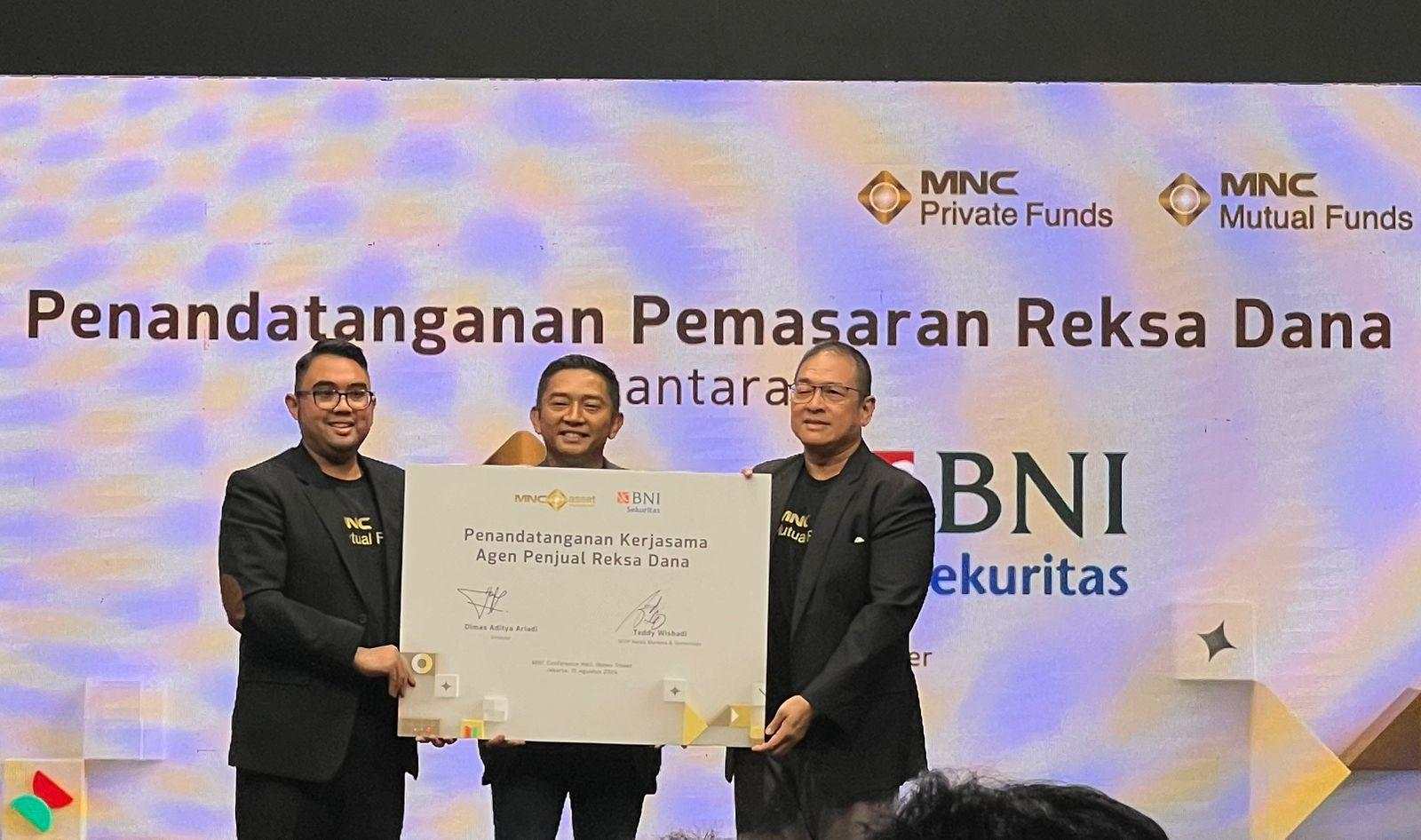 BNI Sekuritas Gandeng MNC Asset Management sebagai Agen Efek Reksa Dana (APRED)