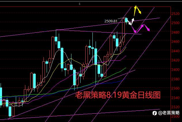 老黑策略：8.19外汇、黄金、原油分析策略